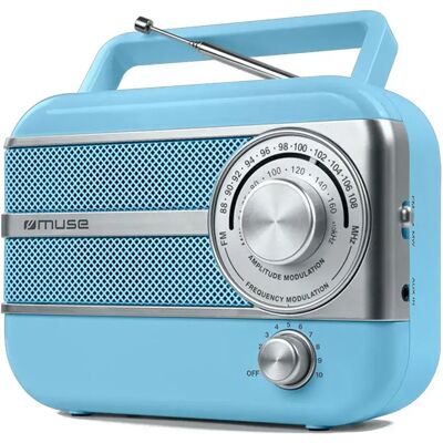 Muse Radio Portable M-056 Vb Blue One Size unisex - Publicité Muse Radio Portable M-056 Vb Blue One Size unisex - Publicité