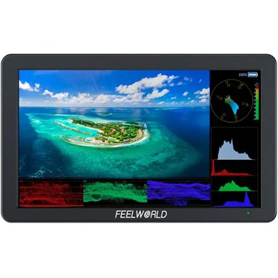 Feelworld Vidéo De La Caméra Du Moniteur T6 Black One Size unisex - Publicité Feelworld Vidéo De La Caméra Du Moniteur T6 Black One Size unisex - Publicité