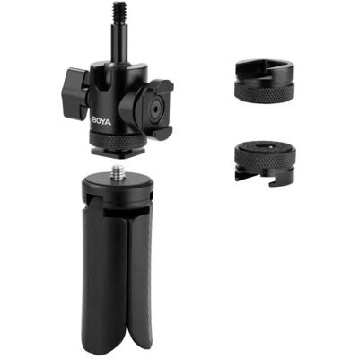 Boya Support De Bureau Pour Microphone Magique Black One Size unisex - Publicité Boya Support De Bureau Pour Microphone Magique Black One Size unisex - Publicité