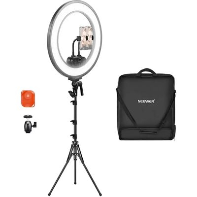 Neewer Anneau Lumineux Rl45b Black One Size - Publicité Neewer Anneau Lumineux Rl45b Black One Size - Publicité