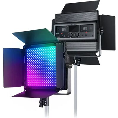 Neewer Projecteur Led Rgb1200 Black / Silver One Size - Publicité Neewer Projecteur Led Rgb1200 Black / Silver One Size - Publicité