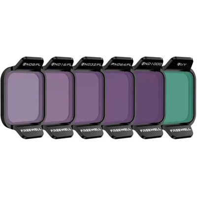 Freewell Ensemble De 6 Filtres Bright Day Pour Dji Flip Black One Size - Publicité Freewell Ensemble De 6 Filtres Bright Day Pour Dji Flip Black One Size - Publicité