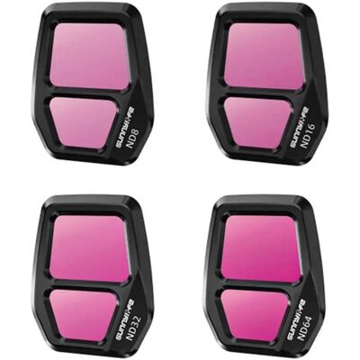 Sunnylife Filtre D´objectif A3s-fi926 Pour Air 3s 4 Pièces Mixte Nd8+nd16+nd32+nd64 Grey One Size - Publicité Sunnylife Filtre D´objectif A3s-fi926 Pour Air 3s 4 Pièces Mixte Nd8+nd16+nd32+nd64 Grey One Size - Publicité