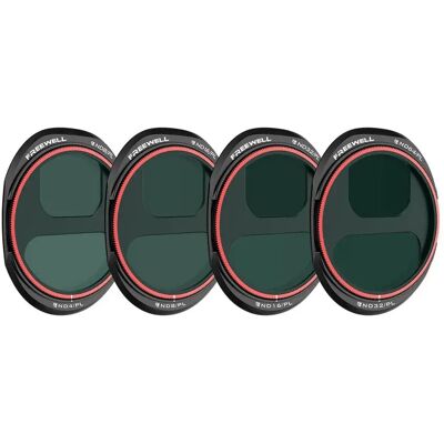 Freewell Filtre De Caméra De Drone Dji Mavic 4 Pro Nd Pl Bright Day 4 Unités Black One Size unisex - Publicité Freewell Filtre De Caméra De Drone Dji Mavic 4 Pro Nd Pl Bright Day 4 Unités Black One Size unisex - Publicité
