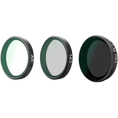 Telesin Filtre Pour Appareil Photo Dslr/dslm Osmo Action 6 3 Unités Black One Size - Publicité Telesin Filtre Pour Appareil Photo Dslr/dslm Osmo Action 6 3 Unités Black One Size - Publicité