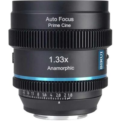 SIRUI 20mm T1.8 AF Anamorphique 1.33X - Objectif de caméra - Publicité SIRUI 20mm T1.8 AF Anamorphique 1.33X - Objectif de caméra - Publicité