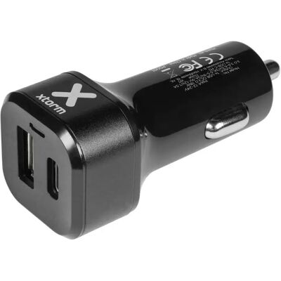 Chargeur de voiture Xtorm AU203 - Noir universel - 48W - Publicité Chargeur de voiture Xtorm AU203 - Noir universel - 48W - Publicité