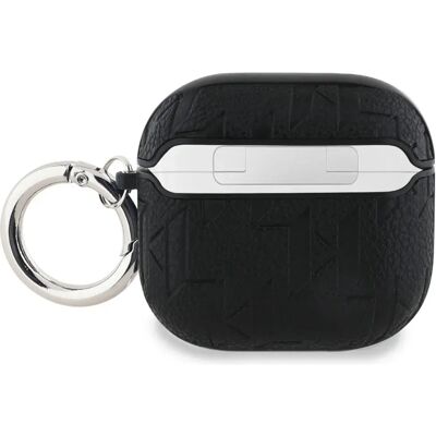 Coque Monogramme Karl & Choupette pour AirPods 4 - Noir - Publicité Coque Monogramme Karl & Choupette pour AirPods 4 - Noir - Publicité