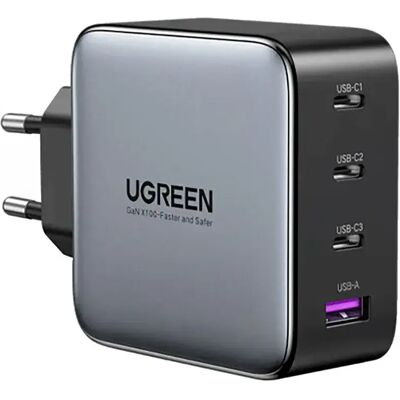 Ugreen Chargeur Mural Usb-a Et Usb-c Uno 100w Black One Size - Publicité Ugreen Chargeur Mural Usb-a Et Usb-c Uno 100w Black One Size - Publicité