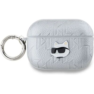 Karl Lagerfeld Étui pour AirPods Pro 2 Choupette Gaufré Argent - Publicité Karl Lagerfeld Étui pour AirPods Pro 2 Choupette Gaufré Argent - Publicité