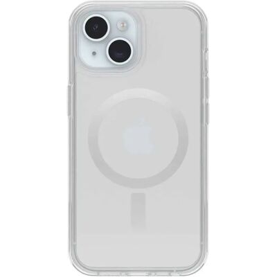 Coque OtterBox Symmetry Clear MagSafe - Transparente, 15.5 cm - Étui pour iPhone - Publicité Coque OtterBox Symmetry Clear MagSafe - Transparente, 15.5 cm - Étui pour iPhone - Publicité