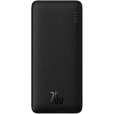 Baseus Batterie Externe Airpow 20w 20.000mah Black One Size unisex - Publicité Baseus Batterie Externe Airpow 20w 20.000mah Black One Size unisex - Publicité