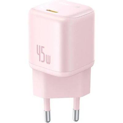 Baseus Chargeur Mural Usb-c Picogo Gan 45w Pink One Size unisex - Publicité Baseus Chargeur Mural Usb-c Picogo Gan 45w Pink One Size unisex - Publicité