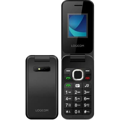 Logicom Téléphone Portable Fleep 460 Black One Size - Publicité Logicom Téléphone Portable Fleep 460 Black One Size - Publicité