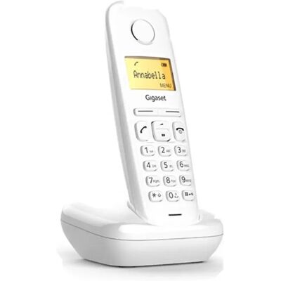 Siemens Gigaset Téléphone Fixe Sans Fil A170 White One Size unisex - Publicité Siemens Gigaset Téléphone Fixe Sans Fil A170 White One Size unisex - Publicité