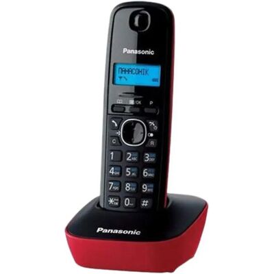 Panasonic Téléphone Fixe Sans Fil Dect Red One Size unisex - Publicité Panasonic Téléphone Fixe Sans Fil Dect Red One Size unisex - Publicité