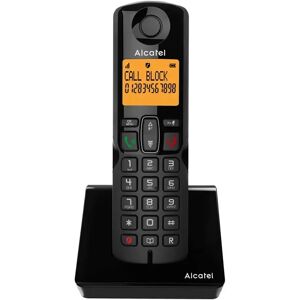 Alcatel Téléphone Fixe Sans Fil Dec S280 Black One Size unis