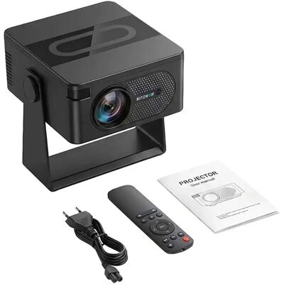 Blitzwolf Projecteur Bw-v1 Ultra White / Black One Size unisex - Publicité Blitzwolf Projecteur Bw-v1 Ultra White / Black One Size unisex - Publicité