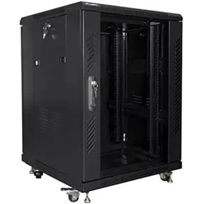 Lanberg Armoire Rack Ff01-6615-12b Black One Size unisex - Publicité Lanberg Armoire Rack Ff01-6615-12b Black One Size unisex - Publicité