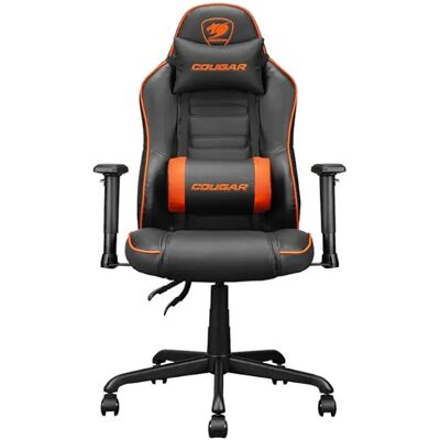 Cougar Chaise Gaming Gaming Fusion S Black / Orange One Size unisex - Publicité Cougar Chaise Gaming Gaming Fusion S Black / Orange One Size unisex - Publicité