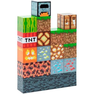 Paladone Lampe En Blocs De Construction 20 Cm Multicolor One Size unisex - Publicité Paladone Lampe En Blocs De Construction 20 Cm Multicolor One Size unisex - Publicité