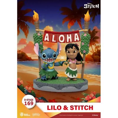 Beast Kingdom Toys Diorama D-stage Lilo & Stitch 16 Cm Multicolor One Size unisex - Publicité Beast Kingdom Toys Diorama D-stage Lilo & Stitch 16 Cm Multicolor One Size unisex - Publicité