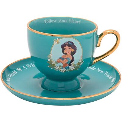 Widdop & Co. Service à Thé Jasmine Princesas Disney Turquoise / Gold One Size - Publicité Widdop & Co. Service à Thé Jasmine Princesas Disney Turquoise / Gold One Size - Publicité