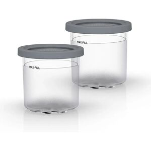 Ninja Machine à Glace Dessert Tubs-470 Ml-2 Pieces Transparent / Blue One Size unisex
