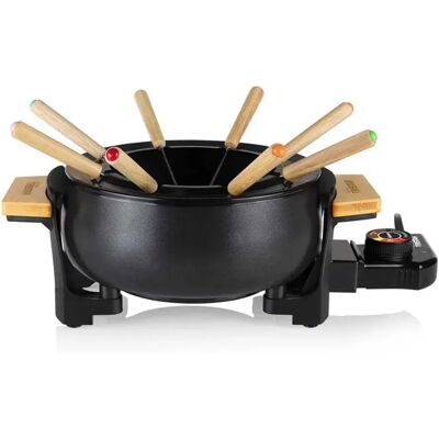Tristar FO-1108 - Noir - 1,5L - Set de fondue électrique - Publicité Tristar FO-1108 - Noir - 1,5L - Set de fondue électrique - Publicité