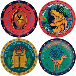 Fanattik Sous-verres Jurassic Park 4 Pack Multicolor One Size unisex - Publicité Fanattik Sous-verres Jurassic Park 4 Pack Multicolor One Size unisex - Publicité