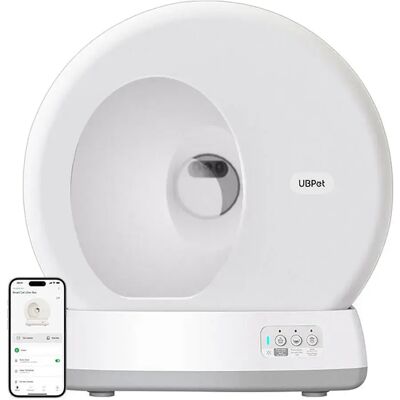Ubpet Litière Autonettoyante Intelligente C10 White One Size unisex - Publicité Ubpet Litière Autonettoyante Intelligente C10 White One Size unisex - Publicité