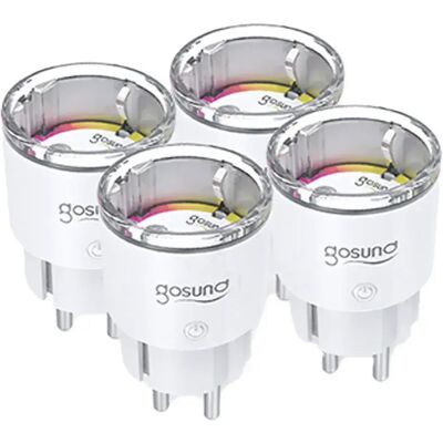 Gosund Prise Intelligente Ep2-z Zigbee 10a 4 Unités White One Size unisex - Publicité Gosund Prise Intelligente Ep2-z Zigbee 10a 4 Unités White One Size unisex - Publicité