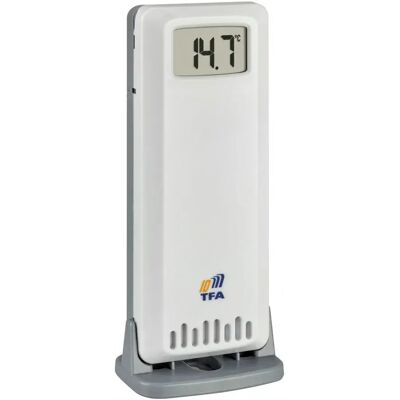 Tfa Détecteur D´humidité Et De Température Id-a6 White One Size unisex - Publicité Tfa Détecteur D´humidité Et De Température Id-a6 White One Size unisex - Publicité
