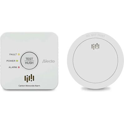 Alecto Détecteur De Fumée Sdx04 White One Size unisex - Publicité Alecto Détecteur De Fumée Sdx04 White One Size unisex - Publicité