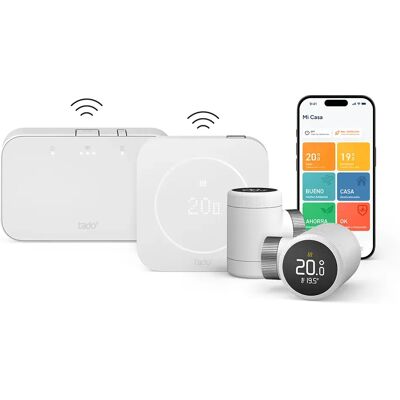 Tado Thermostat Intelligent Tastwvx2srt2 White One Size unisex - Publicité Tado Thermostat Intelligent Tastwvx2srt2 White One Size unisex - Publicité