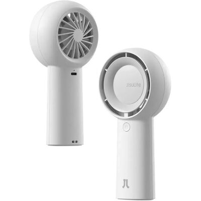Jisulife Ventilateur Portable Life 8 4.000mah White One Size unisex - Publicité Jisulife Ventilateur Portable Life 8 4.000mah White One Size unisex - Publicité