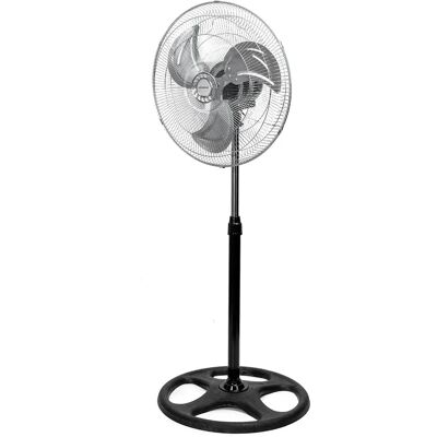 Aigostar Ventilateur Sur Pied 90w Silver / Black 49.5 x 50 x 130 cm unisex - Publicité Aigostar Ventilateur Sur Pied 90w Silver / Black 49.5 x 50 x 130 cm unisex - Publicité