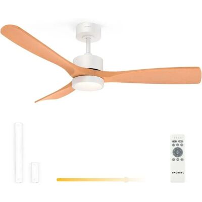 Grunkel Ventilateur De Plafond Skystyle52/35w/3 Aspas 132cm/6 Velocidades White One Size unisex - Publicité Grunkel Ventilateur De Plafond Skystyle52/35w/3 Aspas 132cm/6 Velocidades White One Size unisex - Publicité