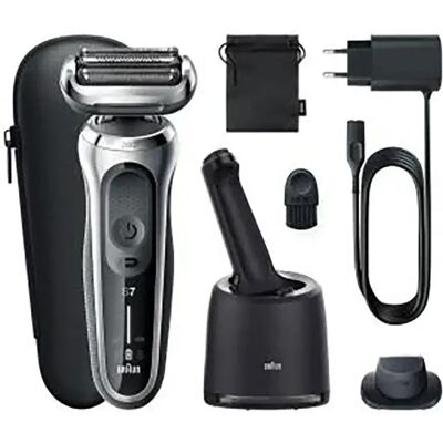 Braun Rasoir 71-s7200cc Silver / Black One Size unisex - Publicité Braun Rasoir 71-s7200cc Silver / Black One Size unisex - Publicité