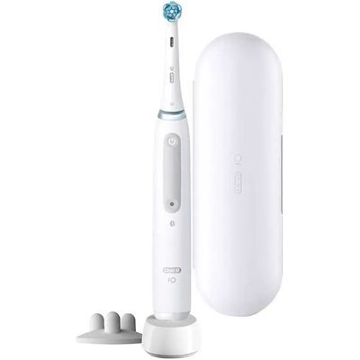 Brosse à dents électrique Oral-B iO 4S - Blanc - Brosse électrique - Publicité Brosse à dents électrique Oral-B iO 4S - Blanc - Brosse électrique - Publicité