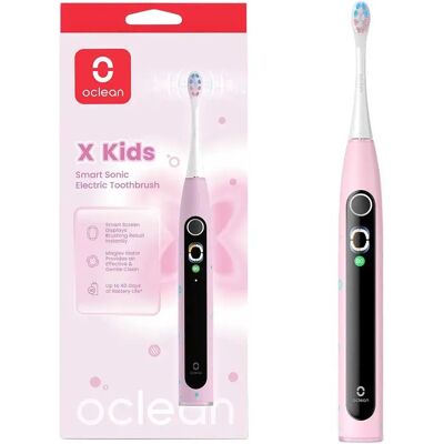 Oclean Brosse à Dents électrique X Kids S Pink One Size unisex - Publicité Oclean Brosse à Dents électrique X Kids S Pink One Size unisex - Publicité