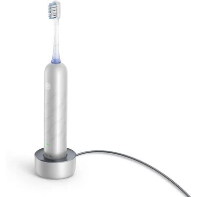 Movea, Brosse à dents électrique, Argent - Brosse à dents électrique - Publicité Movea, Brosse à dents électrique, Argent - Brosse à dents électrique - Publicité