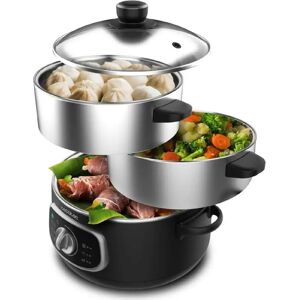Cecotec Cuiseur Vapeur Vapovita Steelpot 1300w 10l Black / Silver One Size unisex - Publicité Cecotec Cuiseur Vapeur Vapovita Steelpot 1300w 10l Black / Silver One Size unisex - Publicité