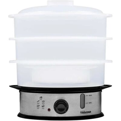 Tristar VS-3914 - Blanc - Cuiseur vapeur alimentaire - Publicité Tristar VS-3914 - Blanc - Cuiseur vapeur alimentaire - Publicité