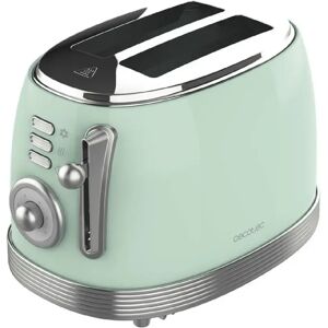 Cecotec Grille-pain Toast&taste 800 Vintage 850w 2 Fentes Light Green One Size unisex - Publicité Cecotec Grille-pain Toast&taste 800 Vintage 850w 2 Fentes Light Green One Size unisex - Publicité