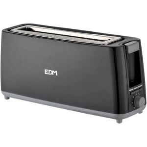 Edm Grille-pain Black Design 900w Dark Grey One Size unisex