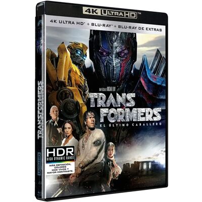 Paramount Blu-ray Transformers: El Ultimo Caballero Multicolor One Size unisex - Publicité Paramount Blu-ray Transformers: El Ultimo Caballero Multicolor One Size unisex - Publicité