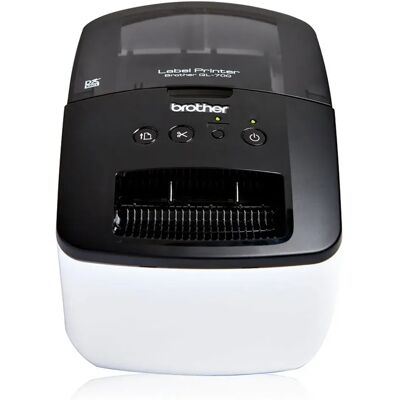 Brother Imprimante D´étiquettes Ql-700 White / Black One Size unisex - Publicité Brother Imprimante D´étiquettes Ql-700 White / Black One Size unisex - Publicité