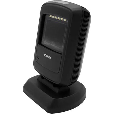Approx Scanner De Codes-barres Fixe 1d-2d-qr Appls07desk Usb Black One Size unisex - Publicité Approx Scanner De Codes-barres Fixe 1d-2d-qr Appls07desk Usb Black One Size unisex - Publicité