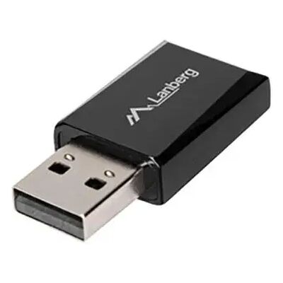 Lanberg Adaptateur Usb Nc-0900-wi Black One Size - Publicité Lanberg Adaptateur Usb Nc-0900-wi Black One Size - Publicité
